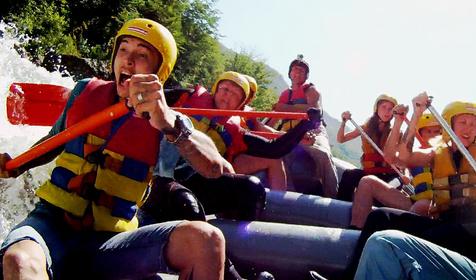 Рафтинг, р. Белая, Республика Адыгея, ст. Даховская