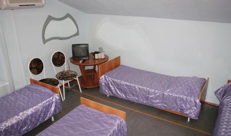 Четырехместный номер Эконом. Пансионат Малахит, г. Анапа, ст. Благовещенская