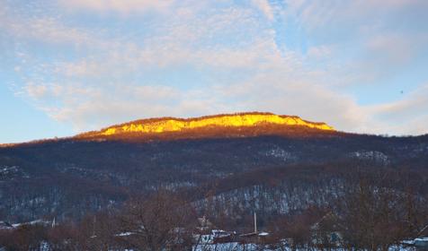 Вид из окна номера. Гостевой дом Людмила, ст. Даховская