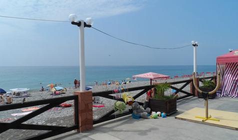 Пляж, г. Сочи, Лазаревский район, п. Солоники