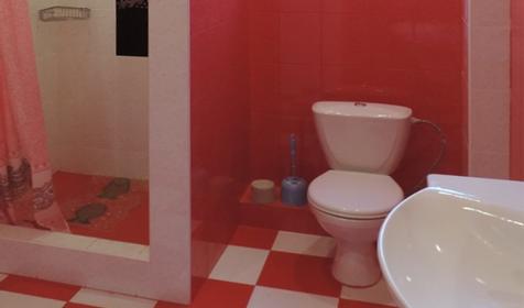 Санузел. Семейный двухкомнатный люкс. Гостевой дом "Гринго", Адлерский р-н Сочи, г. Адлер