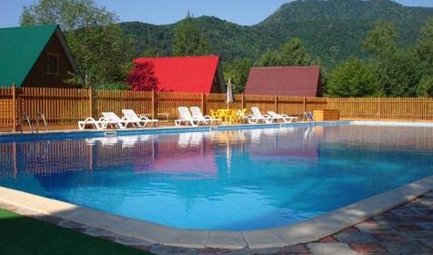 Бассейн. Туркомплекс "Горная деревня", Майкопский район, п. Никель