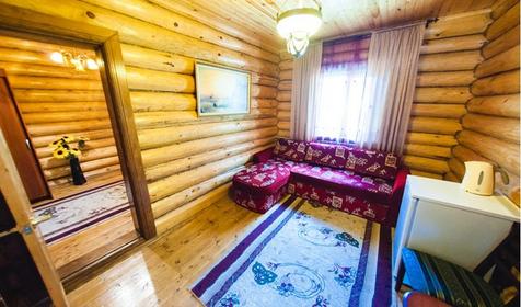 Двухкомнатный с удобствами. Туркомплекс "Горная деревня", Майкопский район, п. Никель