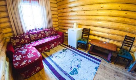 Двухкомнатный с удобствами. Туркомплекс "Горная деревня", Майкопский район, п. Никель