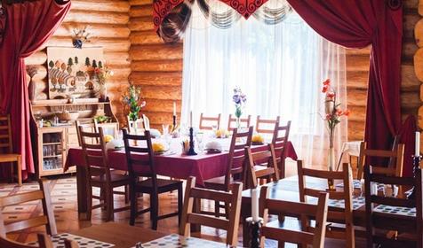 Ресторан. Туркомплекс "Горная деревня", Майкопский район, п. Никель