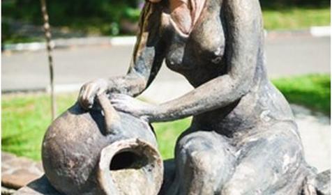 Фонтан. Туркомплекс "Горная деревня", Майкопский район, п. Никель