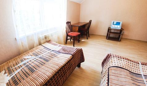 Двухместный с удобствами. Турбаза Горная, р-н Майкопский, п. Каменномостский