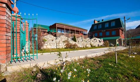 Территория. Пансионат Большая медведица, Апшеронский район, х. Гуамка