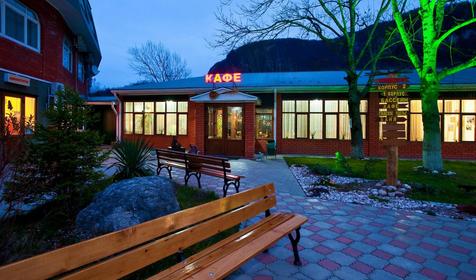 Территория. Пансионат Большая медведица, Апшеронский район, х. Гуамка