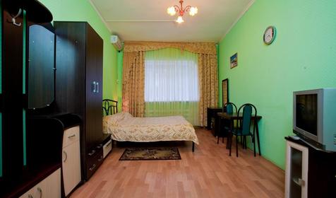 Двухместный стандарт (Корпус 1). Пансионат Большая медведица, Апшеронский район, х. Гуамка