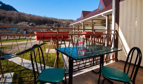 Двухместный стандарт (Корпус 2). Пансионат Большая медведица, Апшеронский район, х. Гуамка