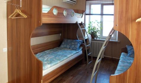 Четырехместный №4. Хостел Южный город, г. Новороссийск