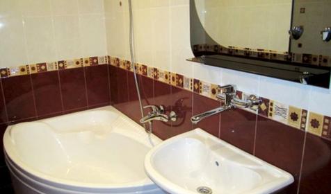 Трехместный номер с балконом. Гостевой дом Мармари, с. Ольгинка