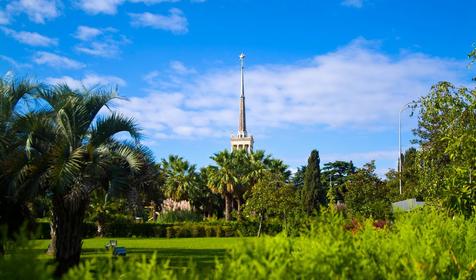 Сочи. Парк у морского вокзала