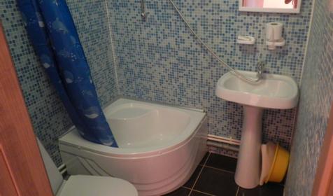 Санузел. Гостевой дом Палермо, г. Геленджик