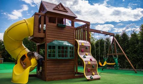 Детский городок. Туристический комплекс Даховская слобода, Майкопский район, ст. Даховская