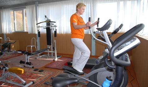 Тренажерный зал. Санаторий Зорька, Туапсинский район, п. Небуг