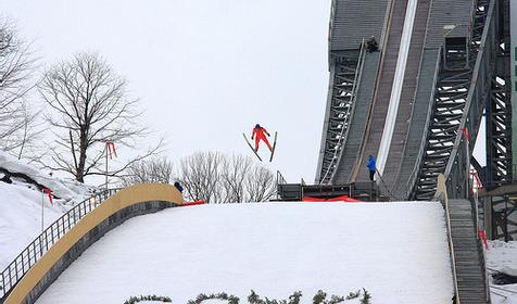 Комплекс для прыжков с трамплинов "Русские Горки"