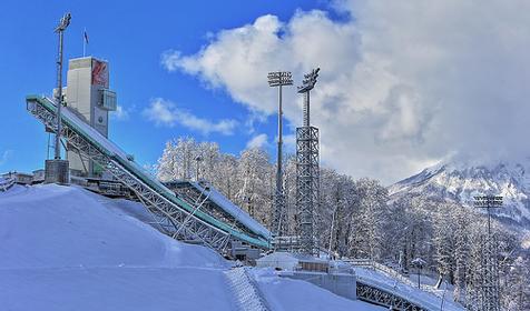 Комплекс для прыжков с трамплинов "Русские Горки"