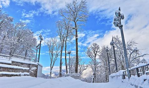 Комплекс для прыжков с трамплинов "Русские Горки"
