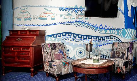 Белый мишка. Эко отель и SPA Luxury House, г. Кропоткин