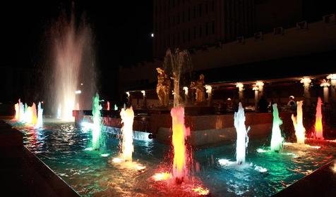 Летняя площадка. Гостиница Версаль, г. Армавир