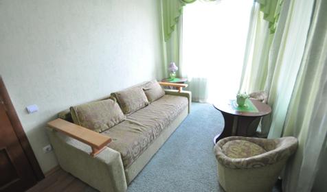 Двухкомнатный люкс с балконом. Отель Райское местечко, г. Сочи, Лазаревский район, п. Лазаревское