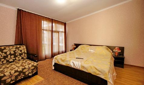 Двухкомнатный люкс с балконом и кухней. Отель Райское местечко, г. Сочи, Лазаревский район, п. Лазаревское