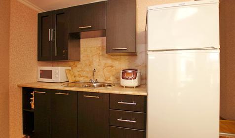 Двухкомнатный люкс с балконом и кухней. Отель Райское местечко, г. Сочи, Лазаревский район, п. Лазаревское