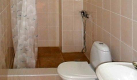 Ванная комната Номер двухместный с удобствами Отель Ладья, г. Геленджик