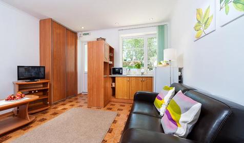 Семейные двухместные апартаменты. Отель Дюны Золотые, г. Анапа