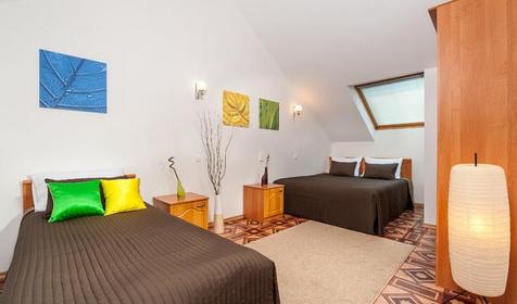 Люкс треххместный в двух уровнях. Отель Дюны Золотые, г. Анапа