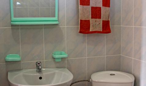 Туалет. Мини-гостиница В гостях у гномов, г. Ейск