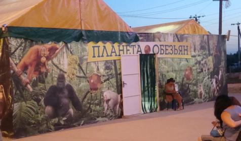 Парк аттракционов, Темрюкский район, ст-ца Голубицкая