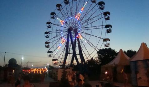 Парк аттракционов, Темрюкский район, ст-ца Голубицкая