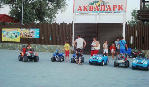 Парк аттракционов, Темрюкский район, ст-ца Голубицкая