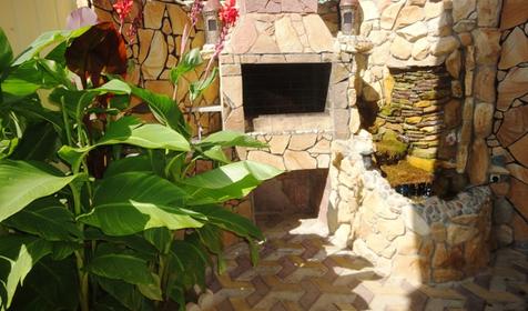 Территория. Гостевой дом "Дом у моря (Villa Costa)", г. Анапа, п. Джемете