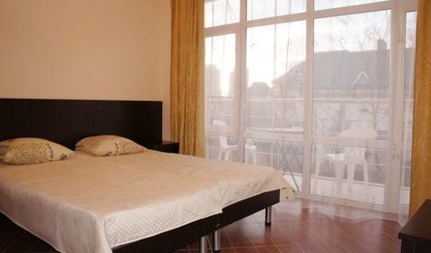 Двухместный номер с кондиционером, 2 корпус. Гостевой дом "Скарлетт", г. Сочи, Лазаревский район, п. Лазаревское