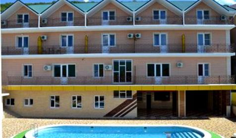 Фасад второго корпуса Гостиная Гостевой дом Лев, г. Анапа, п. Сукко