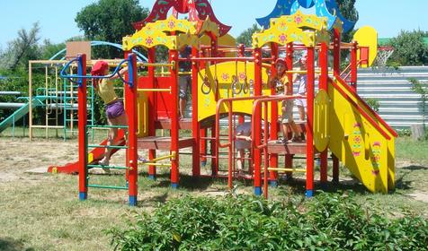 Детская площадка. Пансионат матери и ребенка Звездочка, г. Анапа