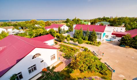 Вид из номера 2 корпуса. Пансионат матери и ребенка Звездочка, г. Анапа