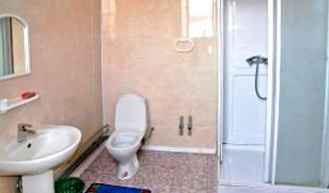 Санузел мини-гостиницы Ангелина, г. Анапа