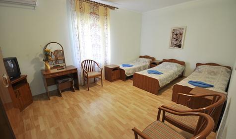 Одноместный номер в коттедже №1, санаторий Солнечный, г. Геленджик, с. Кабардинка