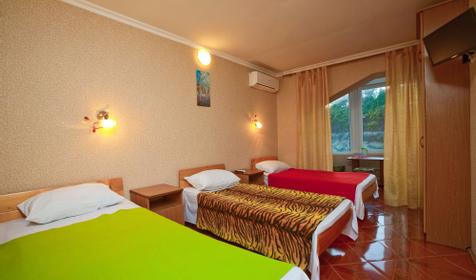 Трехместный комфорт. Гостевой дом Якорь, Туапсинский р-н, п. Ольгинка