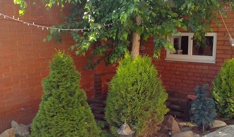 Зона барбекю. Гостиничный комплекс "Рим", г. Краснодар