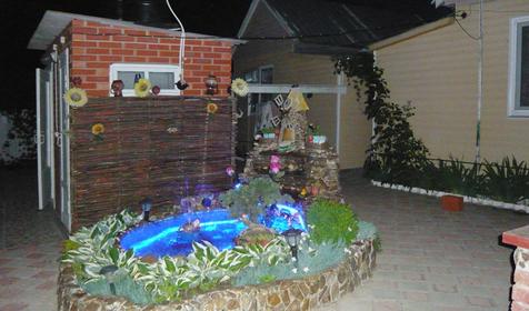 Двор. Гостевой дом Тандем, Темрюкский район, п. Пересыпь