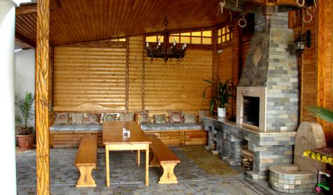 Летняя кухня Гостиница Горгиппия, г. Анапа