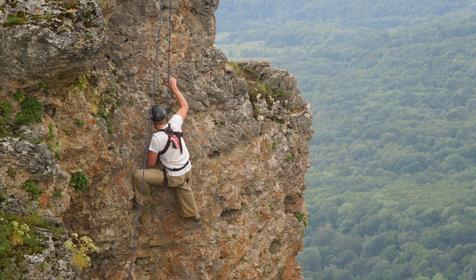 Скалолазание, агентство «Формула отдыха», Лагонаки