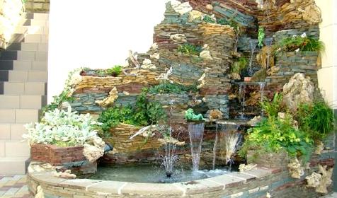 Фонтан. "Гостевой домик", с. Ольгинка