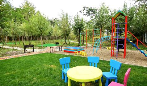 Детская площадка. Гостевой дом "Вилла Море", п. Лазаревское